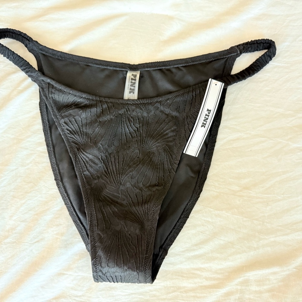 Black PINK Bikini Bottom